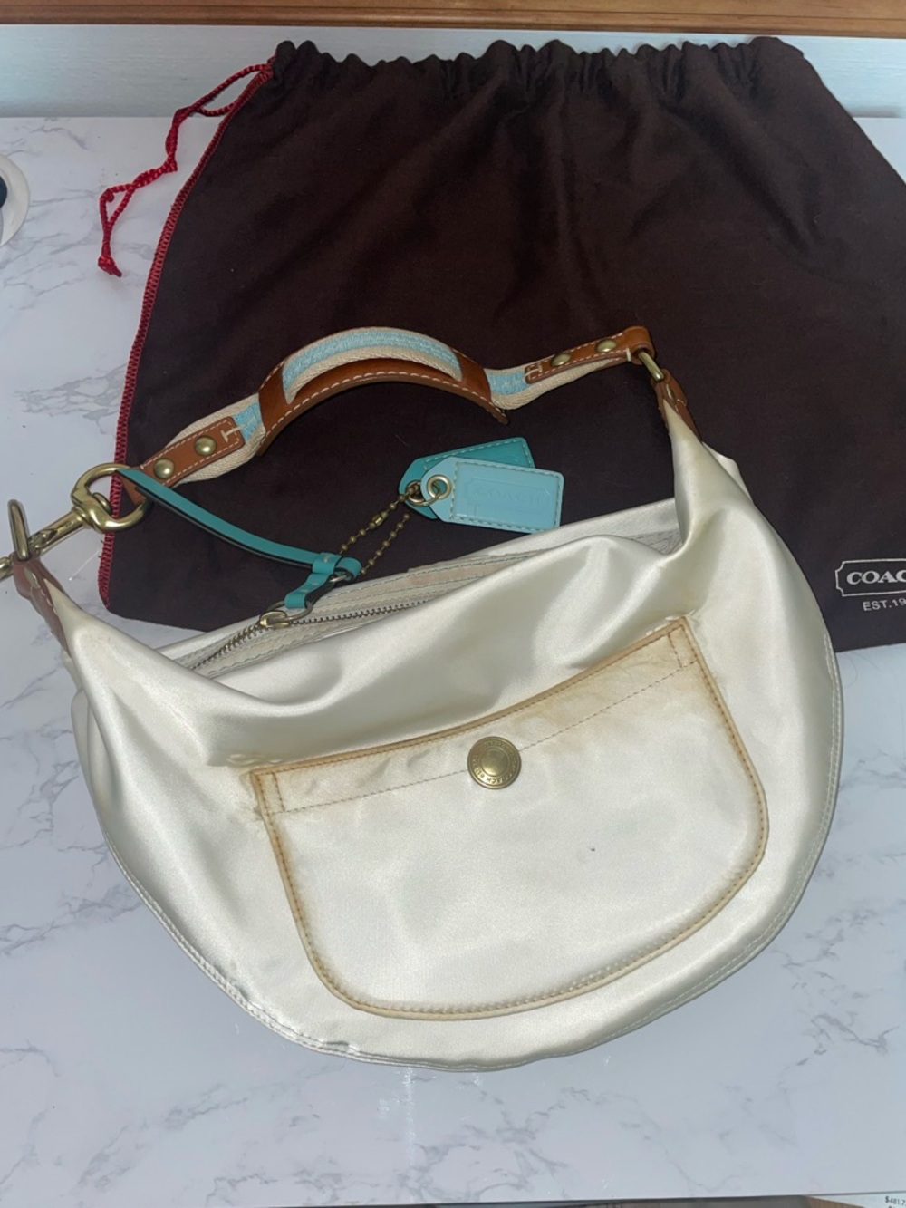 Vintage Coach Hobo Shoulder Bag